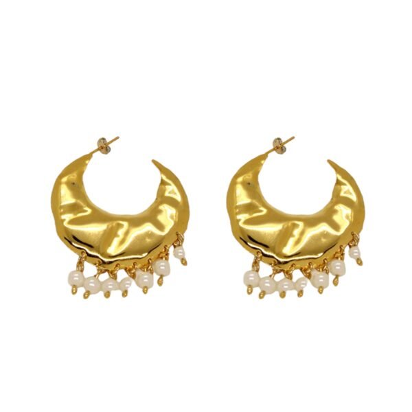 CRESCENT EARRING